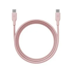 Bazic Gocharge Weave Usb-C To Usb-C 480Mbps 60W Cable 1.5M - Pink